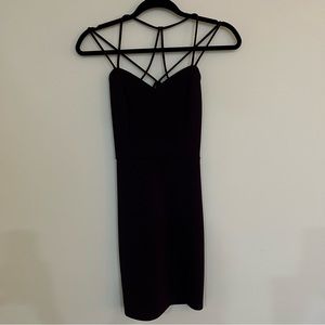 Charlotte Russe Strappy Sexy Little Purple Dress. Size Small